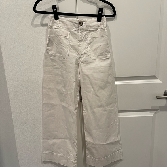 Anthropologie Maeve White Pants - Picture 8 of 8